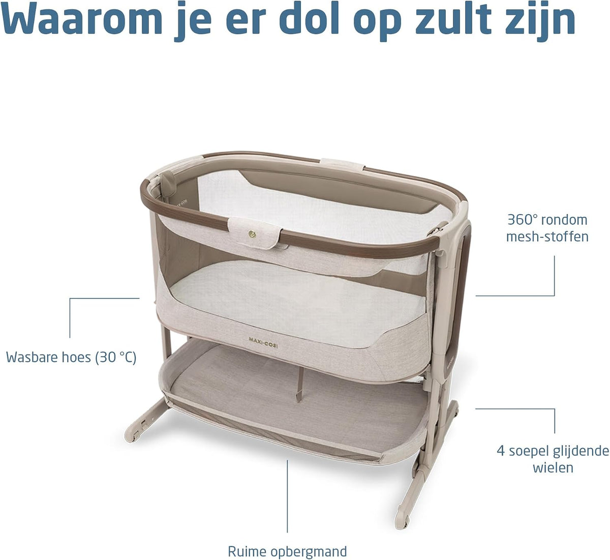 Maxi-Cosi Iora Select Bedside Sleeper