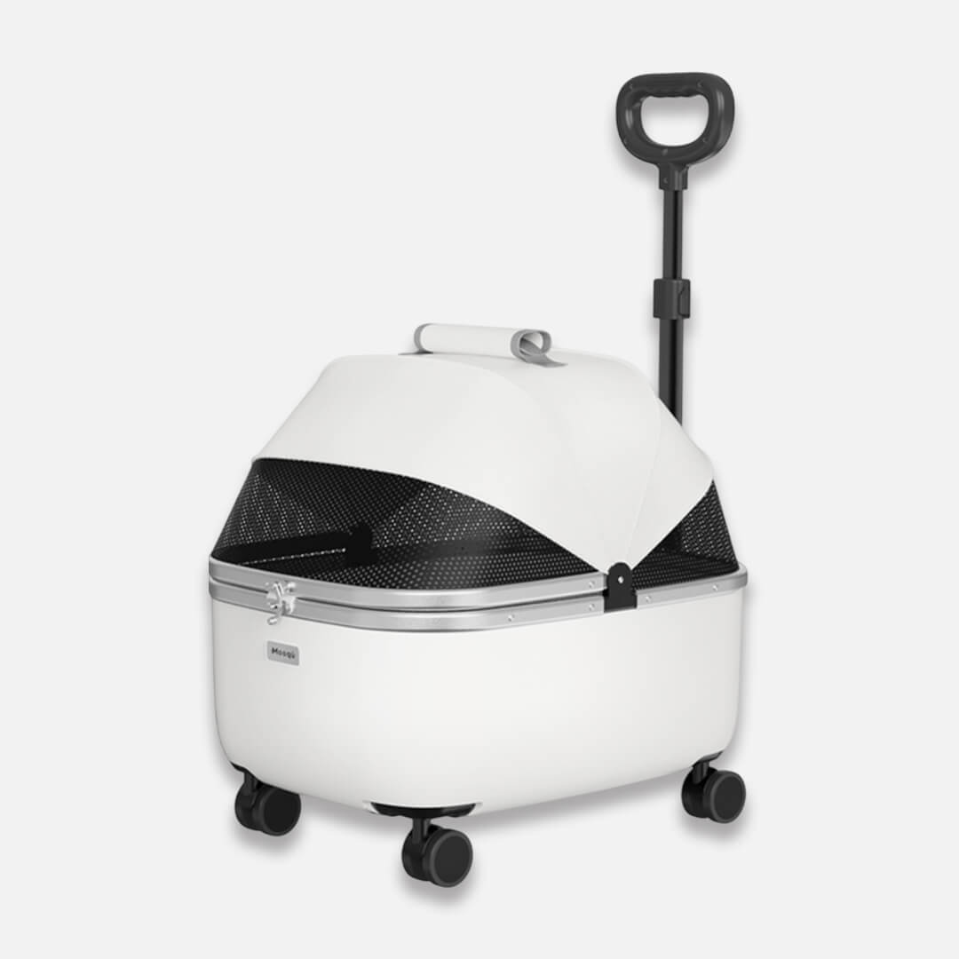Mooqu Rolling Cat Carrier with Wheels