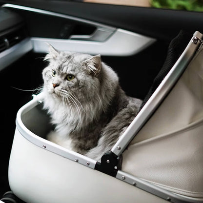 Mooqu Rolling Cat Carrier with Wheels
