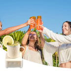 Rapid Cooling Cup for Iced Drinks and Beer