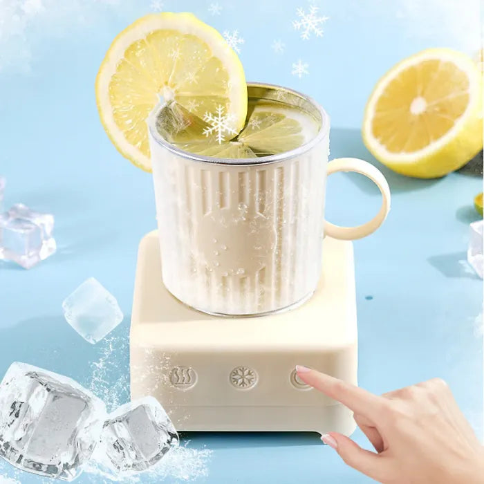 Rapid Cooling Cup for Iced Drinks and Beer