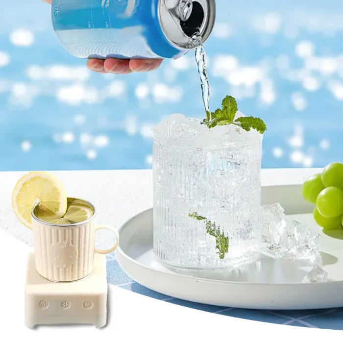 Rapid Cooling Cup for Iced Drinks and Beer